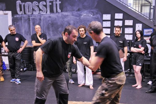 Stage Krav Maga Ferrara 2018 spiegazione tecniche di combattimento